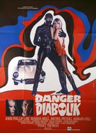 Diabolik - French Movie Poster (xs thumbnail)
