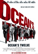 Ocean&#039;s Twelve - German Movie Poster (xs thumbnail)
