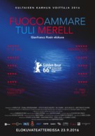Fuocoammare - Finnish Movie Poster (xs thumbnail)
