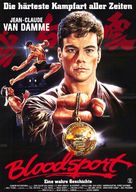 Bloodsport - German Movie Poster (xs thumbnail)