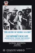 The Treasure of the Sierra Madre - Finnish VHS movie cover (xs thumbnail)