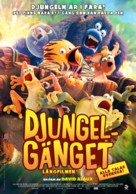 Les As de la Jungle - Swedish Movie Poster (xs thumbnail)