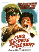 Five Graves to Cairo - French Movie Poster (xs thumbnail)