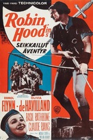 The Adventures of Robin Hood - Finnish Movie Poster (xs thumbnail)