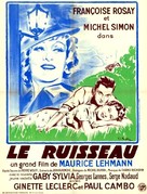 Le ruisseau - French Movie Poster (xs thumbnail)