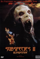 Bloodstone: Subspecies II - German DVD movie cover (xs thumbnail)