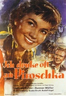 Ich denke oft an Piroschka - German Movie Poster (xs thumbnail)