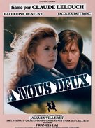 &Agrave; nous deux - French Movie Poster (xs thumbnail)