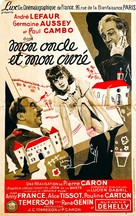Mon oncle et mon cur&eacute; - French Movie Poster (xs thumbnail)