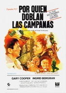 For Whom the Bell Tolls - Spanish Movie Poster (xs thumbnail)