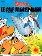Ast&eacute;rix et le coup du menhir - French Movie Poster (xs thumbnail)