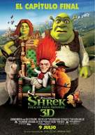Shrek Forever After - Spanish Movie Poster (xs thumbnail)