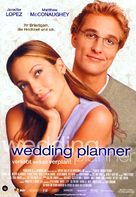 The Wedding Planner - German Movie Poster (xs thumbnail)