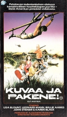 Cut and Run - Finnish VHS movie cover (xs thumbnail)