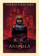 Annabelle Comes Home - Latvian Movie Poster (xs thumbnail)