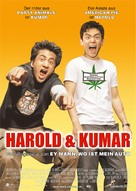 Harold &amp; Kumar Go to White Castle - German Movie Poster (xs thumbnail)
