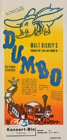 Dumbo - Swedish Movie Poster (xs thumbnail)