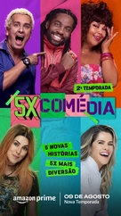 &quot;5X Comedia&quot; - Brazilian Movie Poster (xs thumbnail)