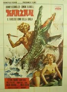 Karzan, il favoloso uomo della jungla - Italian Movie Poster (xs thumbnail)
