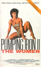 Pumping Iron II: The Women - Finnish VHS movie cover (xs thumbnail)