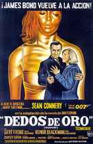 Goldfinger - Argentinian Movie Poster (xs thumbnail)
