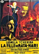 La figlia di Mata Hari - French Movie Poster (xs thumbnail)