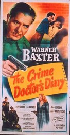 The Crime Doctor&#039;s Diary - Movie Poster (xs thumbnail)