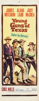 Young Guns of Texas - Movie Poster (xs thumbnail)