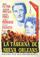 Adventures of Captain Fabian - Spanish Movie Poster (xs thumbnail)