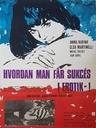 De l&#039;amour - Danish Movie Poster (xs thumbnail)