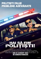 Let&#039;s Be Cops - Romanian Movie Poster (xs thumbnail)