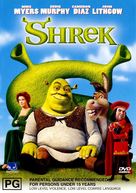 Shrek - Australian DVD movie cover (xs thumbnail)
