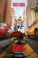 Tom and Jerry - Danish Movie Poster (xs thumbnail)