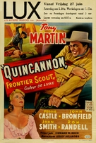 Quincannon, Frontier Scout - Belgian Movie Poster (xs thumbnail)