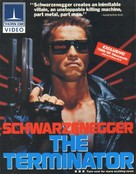 The Terminator - Video release movie poster (xs thumbnail)