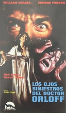Ojos siniestros del doctor Orloff, Los - Spanish VHS movie cover (xs thumbnail)