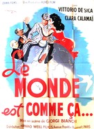 Mondo vuole cos&igrave;, Il - French Movie Poster (xs thumbnail)