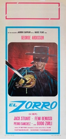 El Zorro - Italian Movie Poster (xs thumbnail)