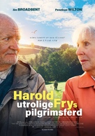 The Unlikely Pilgrimage of Harold Fry - Norwegian Movie Poster (xs thumbnail)