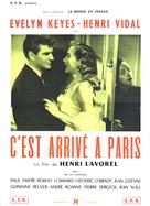 C&#039;est arriv&eacute; &agrave; Paris - French Movie Poster (xs thumbnail)