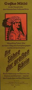 S&ouml;hne der gro&szlig;en B&auml;rin, Die - German Movie Poster (xs thumbnail)
