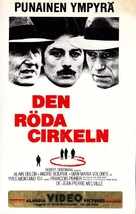 Le cercle rouge - Finnish VHS movie cover (xs thumbnail)