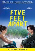 Five Feet Apart - British Movie Poster (xs thumbnail)