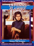 Flambierte Frau, Die - French Movie Poster (xs thumbnail)