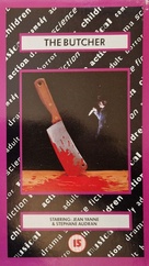 Le boucher - British VHS movie cover (xs thumbnail)