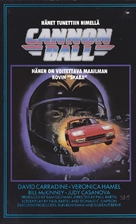 Cannonball! - Finnish VHS movie cover (xs thumbnail)