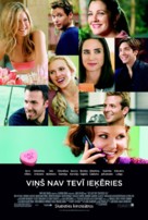 He&#039;s Just Not That Into You - Latvian Movie Poster (xs thumbnail)