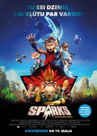 Spark: A Space Tail - Latvian Movie Poster (xs thumbnail)
