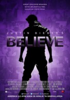 Justin Bieber&#039;s Believe - Turkish Movie Poster (xs thumbnail)