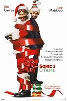 Sonic the Hedgehog 3 - Brazilian Movie Poster (xs thumbnail)